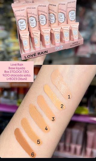 Lové Rain Base líquida（box