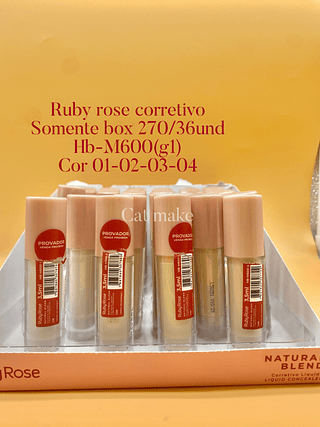 Ruby rose corretivo(box