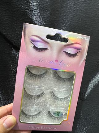Amor anjo cílios postiço