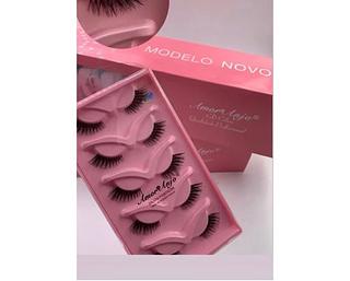 CARTELA DE CÍLIOS NOVO 5 PARES AMOR ANJO（variadors