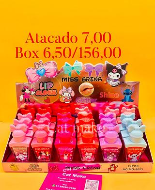 Gloss Infantil de Personagens - Miss Grena