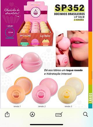 Lip Balm Docinhos Brasileiros - SPColors
