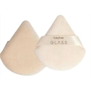 Esponja de Pó Powder Puff Glass - Ruby Rose