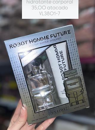 Kit perfume e hidratante corporal