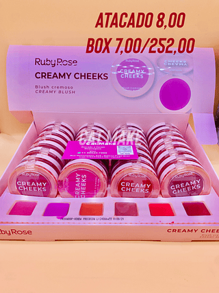 Ruby rose blush cremoso