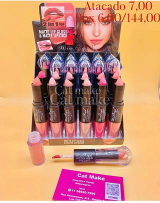 Batom 2em1 Miss royal