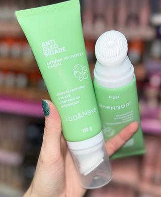 Lua & Neve Espuma de limpeza facial 120g
