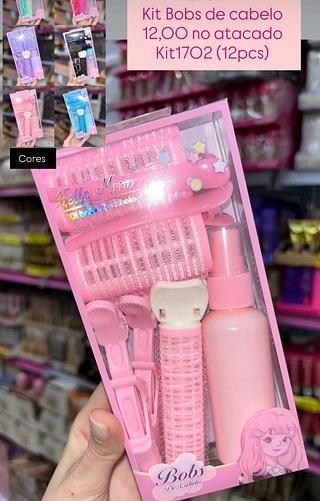 Hello mini Kit Bobs de cabelo
