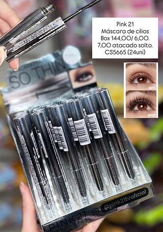 Pink 21 Máscara de cílios