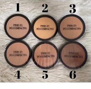 Pó Compacto a prova d'água pink 21 （cor456）